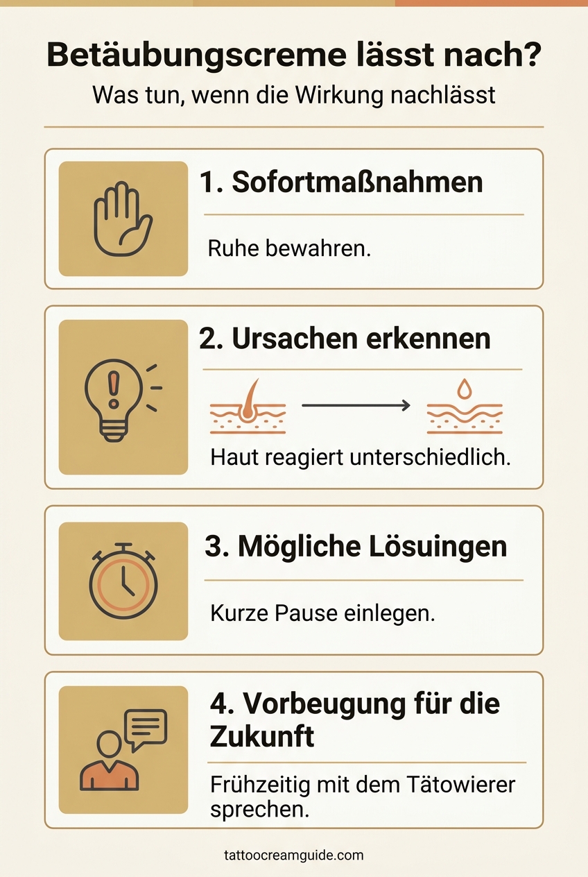 Infographic: Betäubungscreme lässt nach?